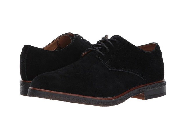clarks suede oxfords