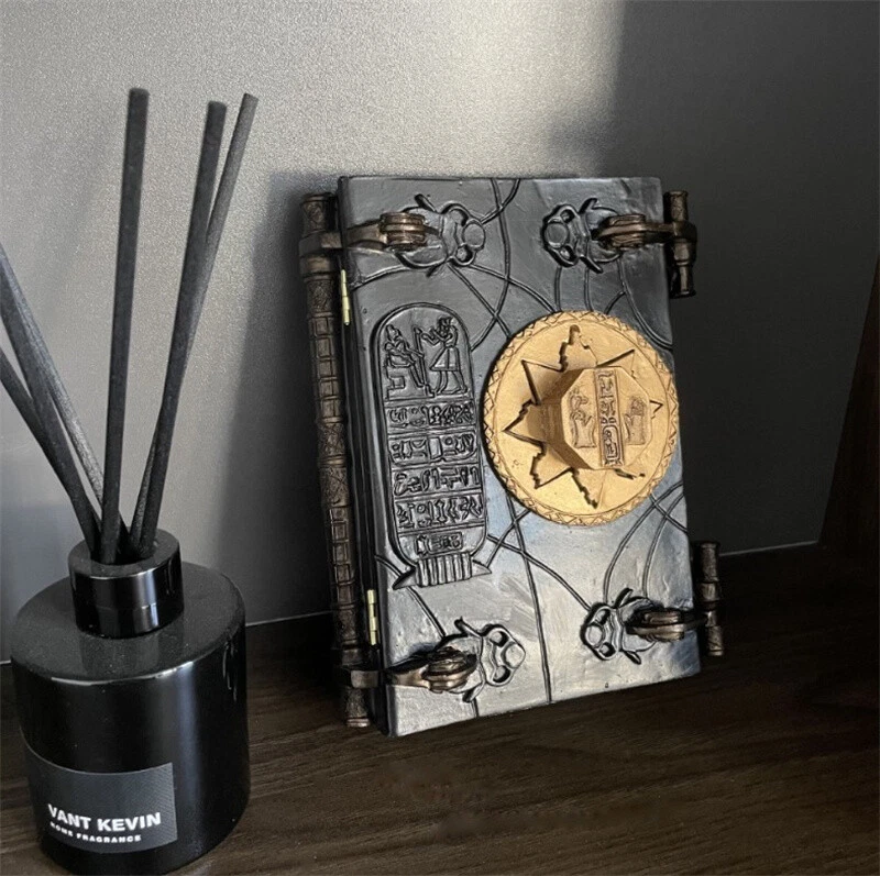 Book of The Dead The Mummy Prop with Key Can Be Opened Book Box Resin Replica - Image 3 of 4