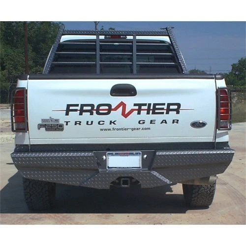 Parachoques trasero Frontier Truck Gear 100-19-9008 Diamond para Ford Super Duty 99-07 Foto 2 de 3