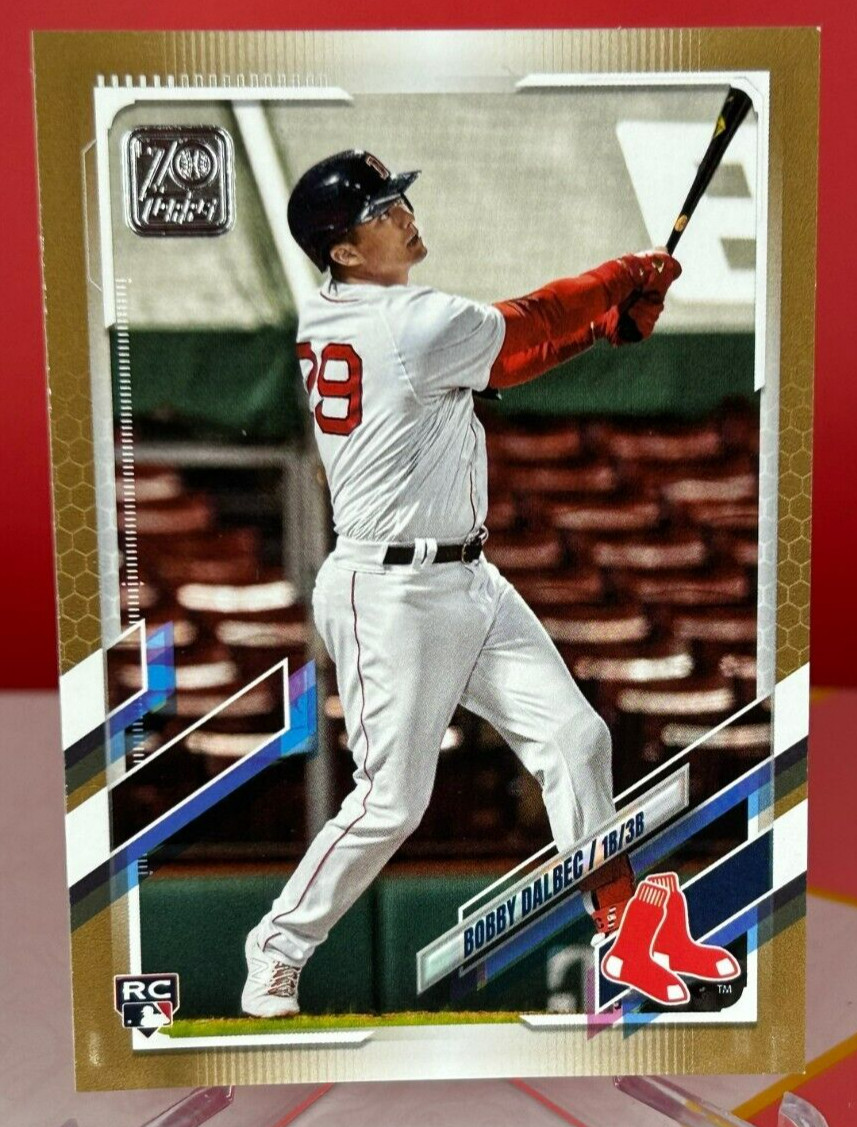 2021 Topps Baseball No 26 Bobby Dalbec Gold /2021