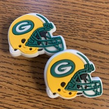 2 Green Bay Packers Shoe Charm