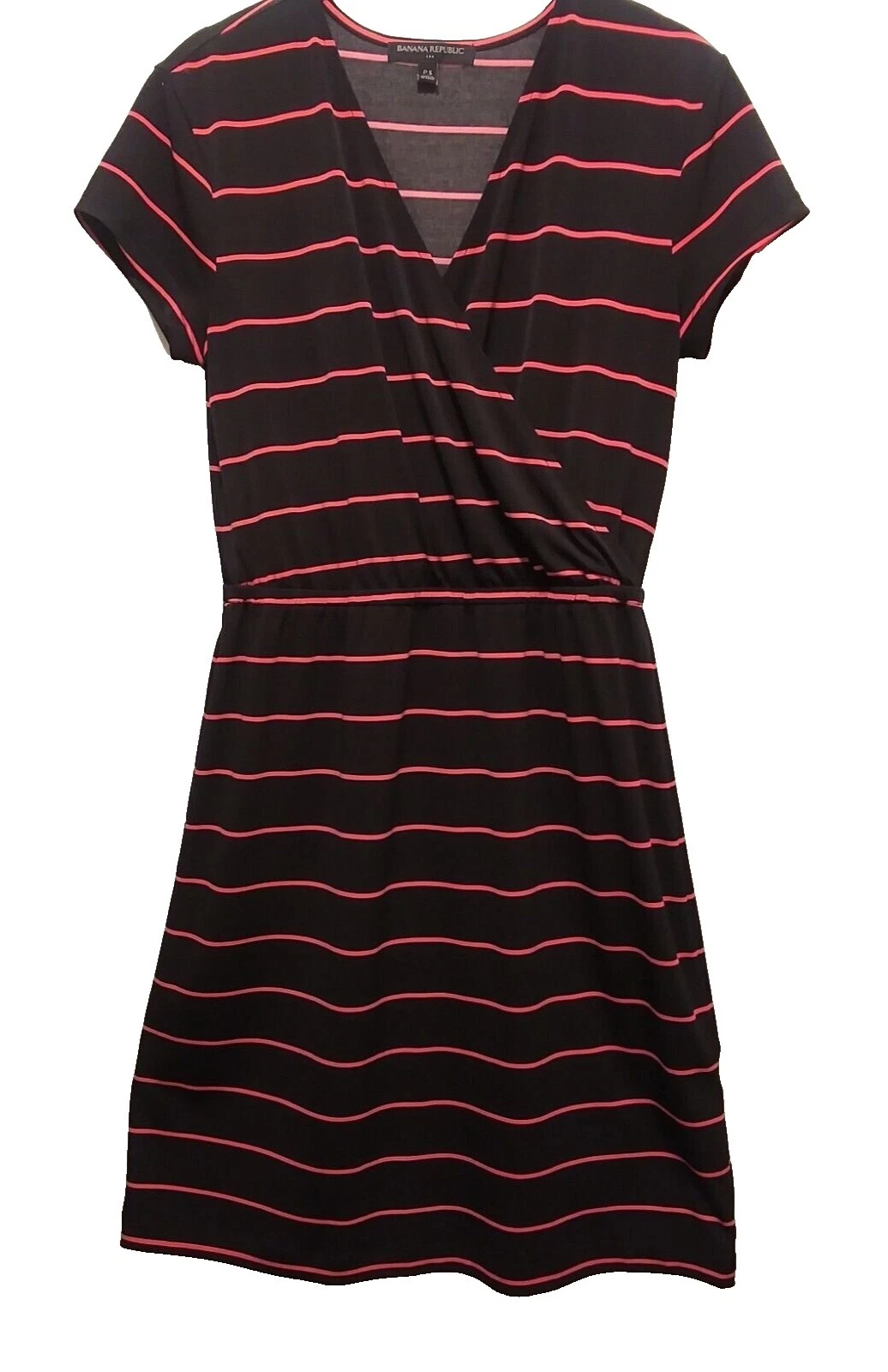 Banana Republic Striped Wrap Dresses