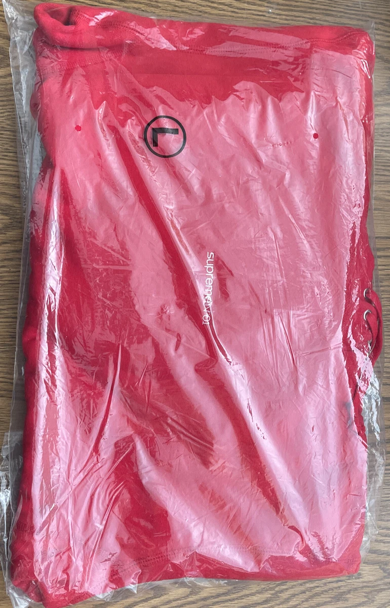 Supreme Number One Red Hooded Sweatshirt Size L | eBay