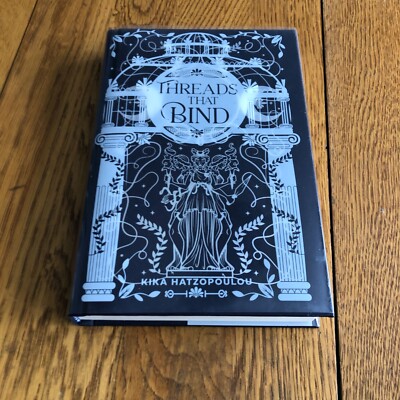 Threads That Bind by Kika Hatzopoulou Hardcover 2023 SIGNED