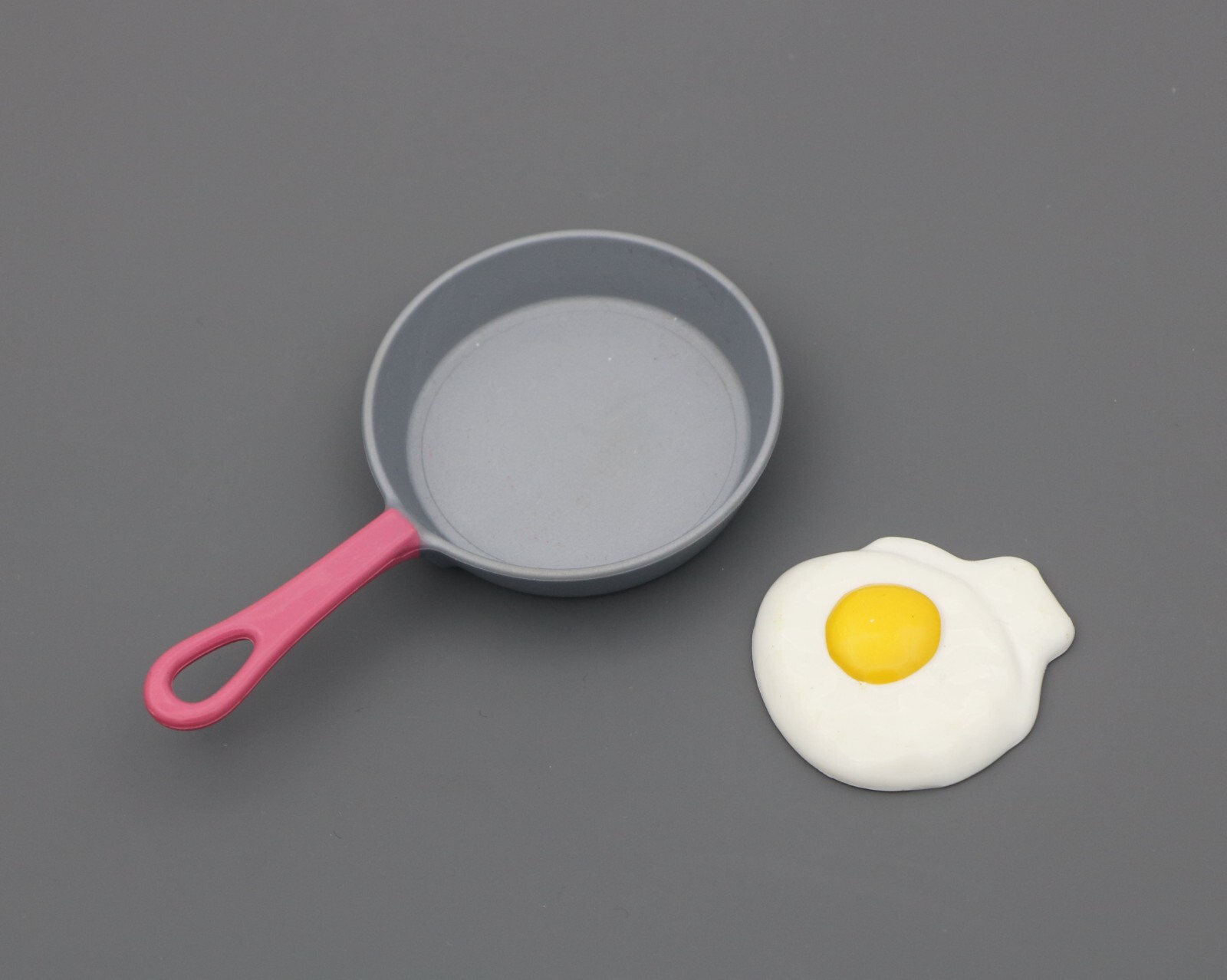 American Girl Fry Pan & Egg for 18'' doll breakfast food kitchen