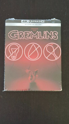 GREMLINS - 2D BluRay + 4K UHD Ultra  STEELBOOK - NEU+OVP - deutsch!