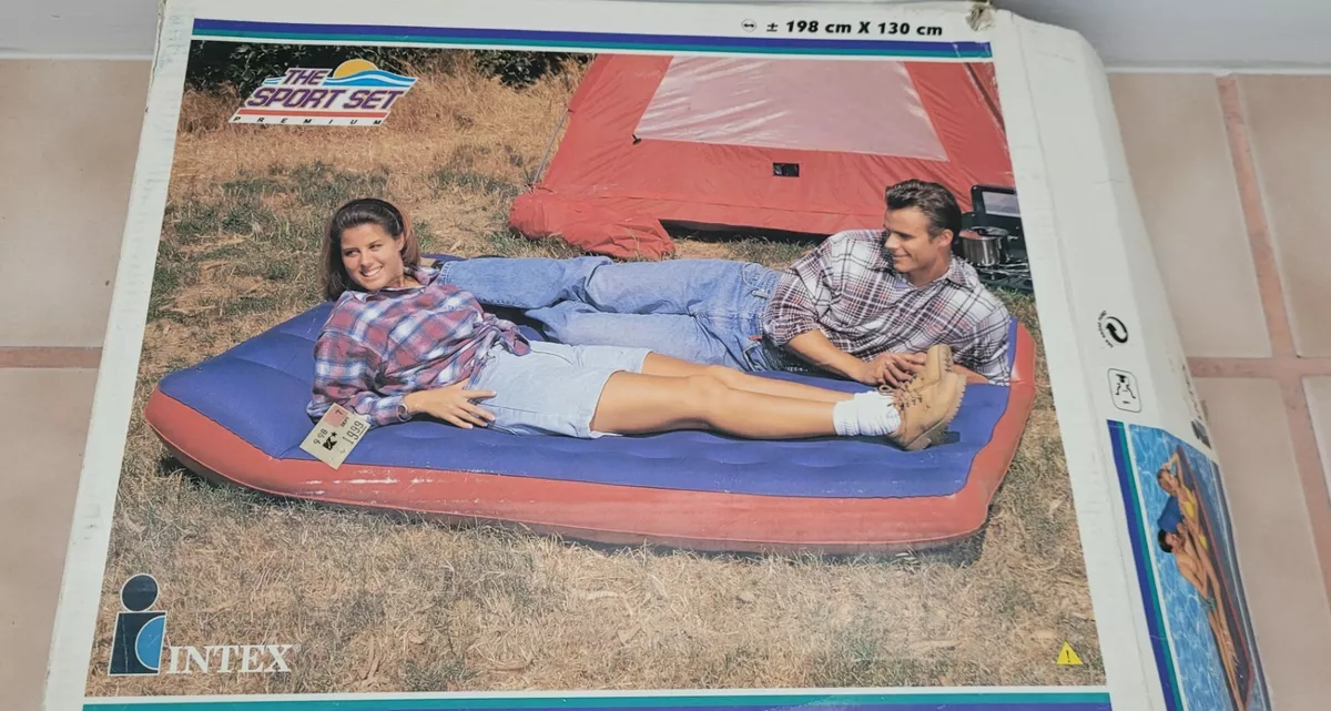 Intex Inflatable Camping Car Air Mattress Double 78