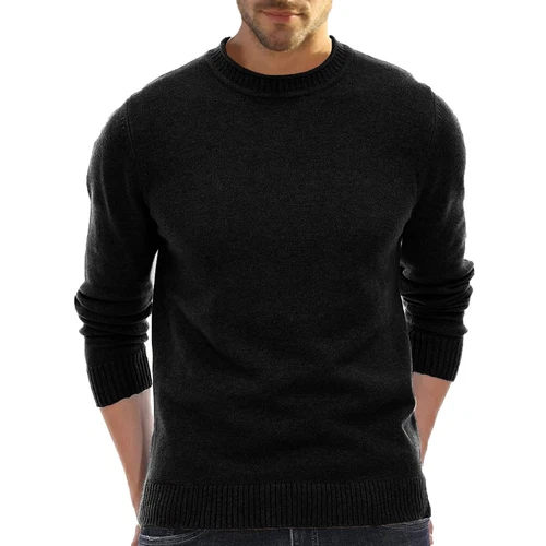 Men's pullover Knit sweater crew-neck pullover - Picture 14 of 29