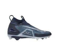 Nike Alpha Menace Elite 3 Navy Blue Football Cleats Men's Size 9 CT6648-400