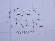 RCR - HO PARTS - HO SCALE GRAB IRONS - MDC #90982 - 12 pieces