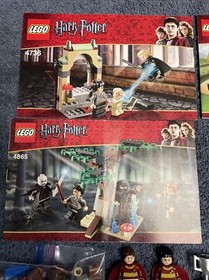 LEGO Harry Potter Lot 4736, 4737, & 4865 W/Instructions All Complete