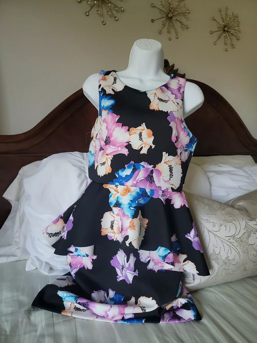 Scuba peplum best sale dress