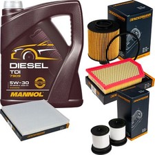DENCKERMANN Kit ispezione MANNOL Diesel TDI 5W-30 5L per Jeep Cherokee 2.0