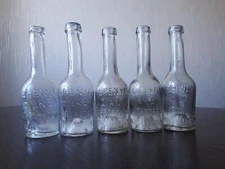 Trench Alcohol Diana Bottle Glass WWI WW1 Austria Hungary Army original rubbing