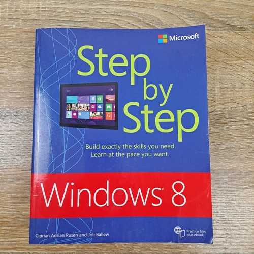 Microsoft Step by Step Windows 8 Ciuprian Adrian Rusen and Joli Ballew Computer - 第 1/17 張圖片