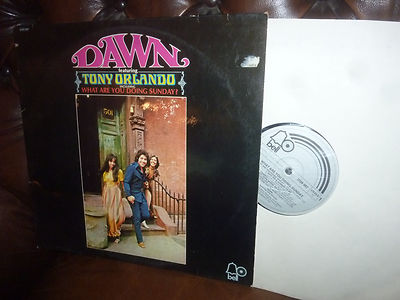 Down, Tony Orlando, What Are You Doing Sunday, German Bell 2308007 LP, 12'' 1971