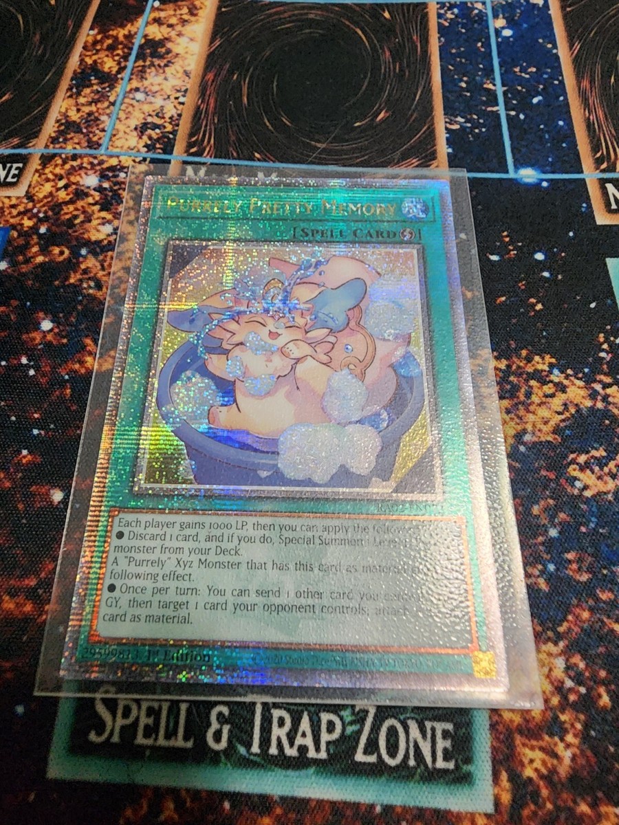 Yugioh! Purrely Pretty Memory Quarter Century RA02-EN072