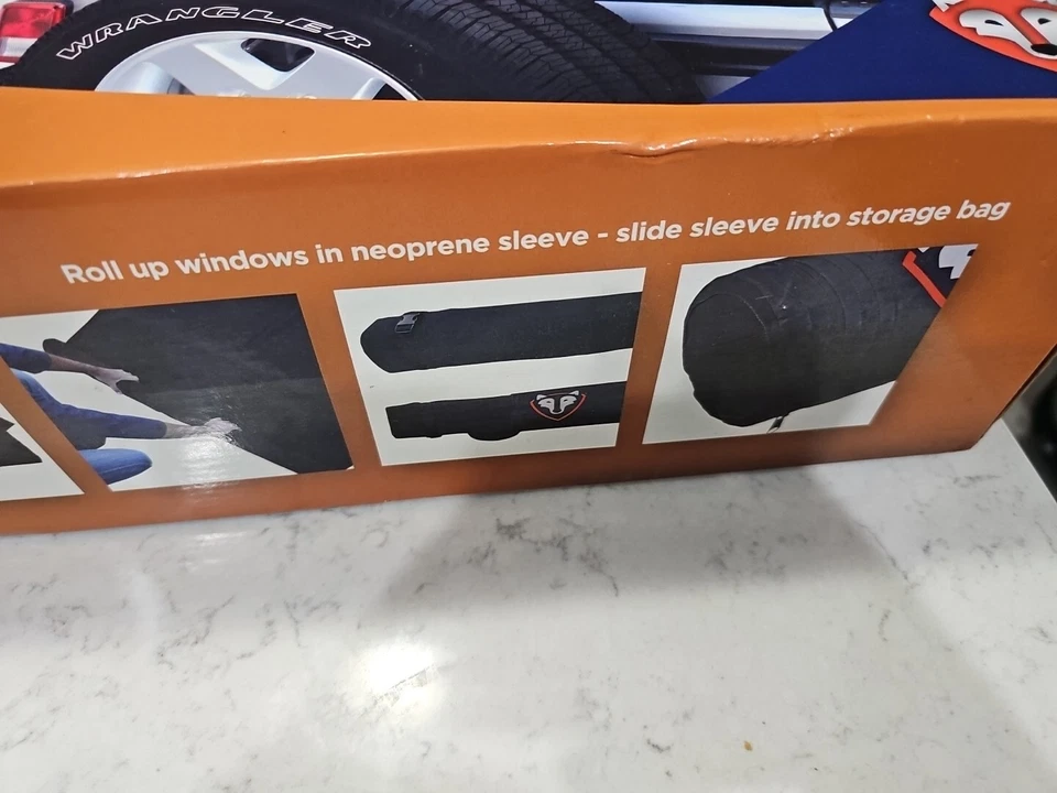 Bolsa de almacenamiento de ventana Rightline Gear 100J78-B para Wrangler JK/TJ/LJ/YJ tapa blanda Foto 4 de 4