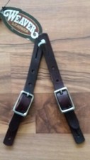 Weaver Leather Children's 5/8" Wide Western Spur Straps Nickel Plated Buckles