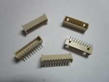 50 pcs Micro 1.25mm Pitch 10 Pin Right Angle Male Plug Connector New