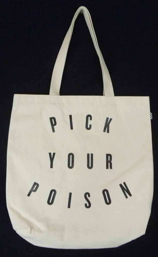 Vans Off The Wall Rosette Canvas Tote Bag Pick Your Poison
