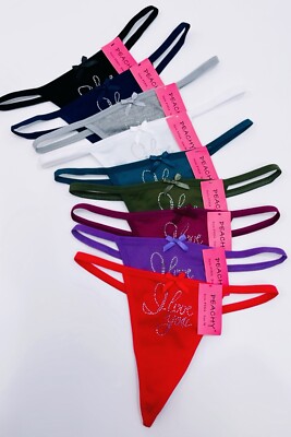 6 Packs Lot Sexy Womens G string Thong Panties T back Briefs Underwear Lingeries
