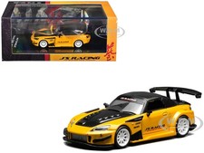 Honda S2000 Rhd Js Racing New Indy Yellow 164 Diecast By Motorhelix M65146