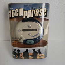 Catch Phrase Electronic Game 2004 2nd Edition Blue Hasbro New In Sealed Box
