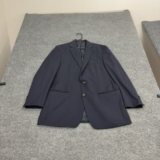 Lauren Ralph Lauren Blazer Mens 42L Navy Wool Two Button Classic Professional