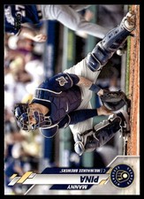 2020 Topps Manny Pina Milwaukee Brewers #570