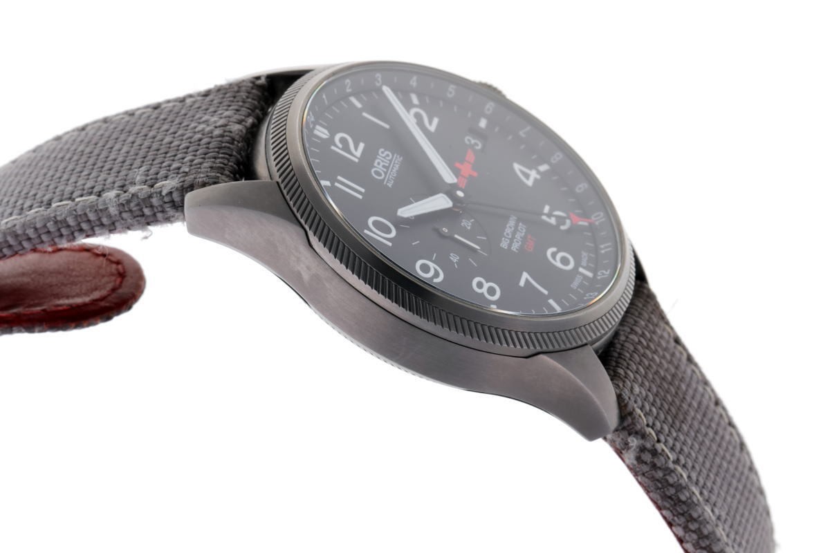 ORIS Oris Propilot GMT Regulator Automatic 01 748 7710 4284 SET SS PVD Men s Wat image 6