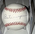 BERT CAMPANERIS OAKLAND ATHLETICS AUTOGRAPHED SIGNED OMLB BASEBALL  TRISTAR COA