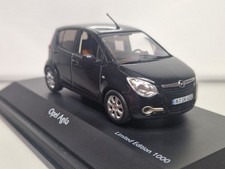 1:43 Opel Agila Black – Schuco Limited Edition 1000 – Rare Color – Boxed