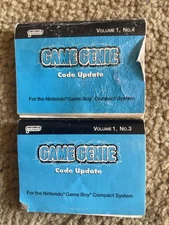 Game Genie Code Update Manual Volume 1, #3 & #4