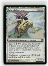 Celestial Archon FOIL Theros MTG Lightly Played