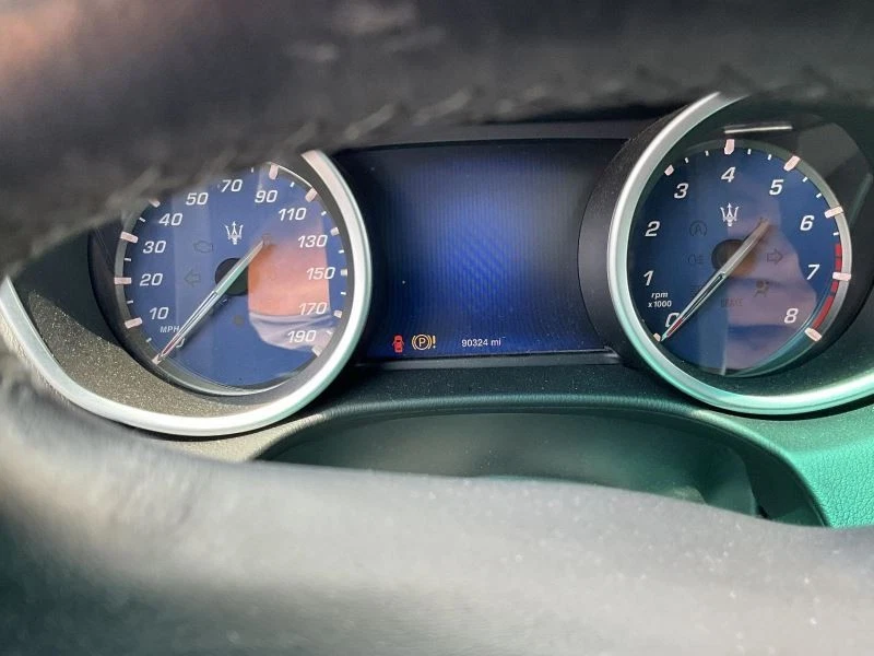 Trunk/Hatch/Tailgate With Camera Blue Passione Fits 2015 MASERATI GHIBLI  766793 - Image 2 of 4