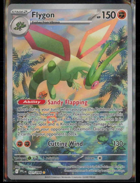 Flygon #101 (Phantasmal Flames)