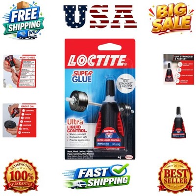 Super Glue Ultra Liquid Control, 0.14 fl oz, 1, Bottle
