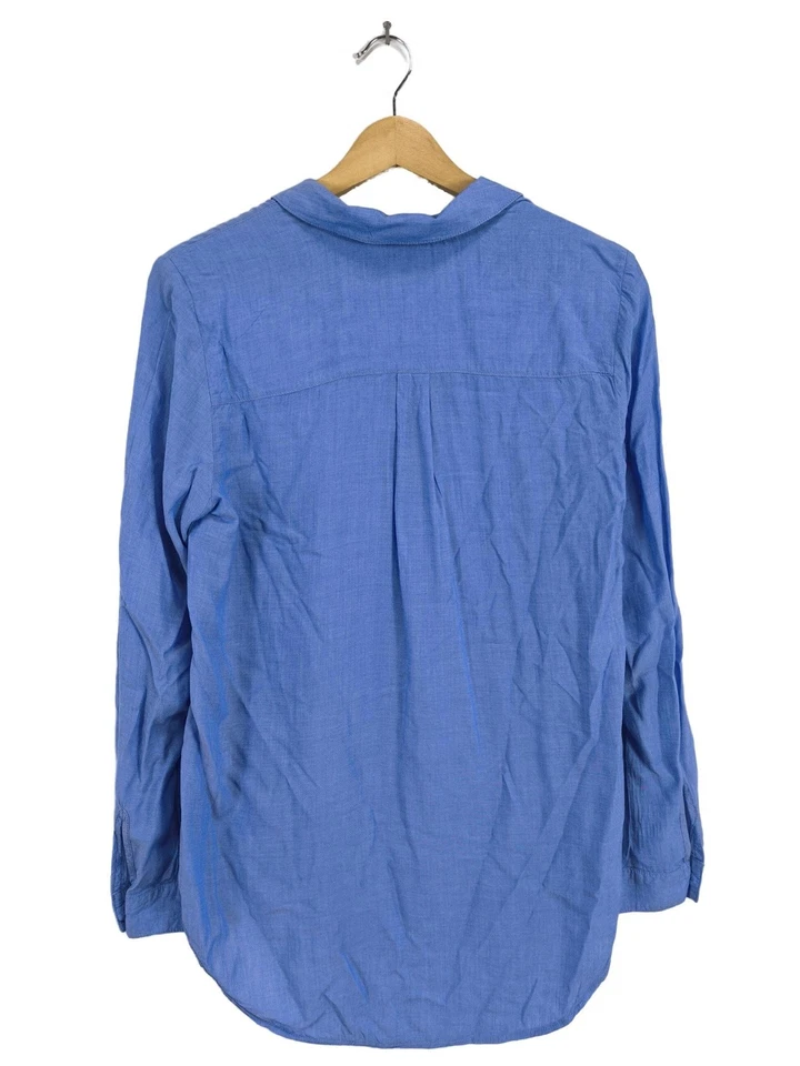 STREET ONE Blusa-camisa Mujeres Blusa Talla EU 36 azul look casual - Imagen 2 de 4