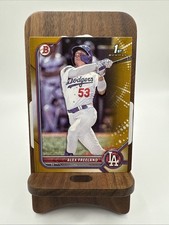 2022 Bowman Draft Gold #BD194 Alex Freeland 11/50 ROOKIE 1st DODGERS WSC