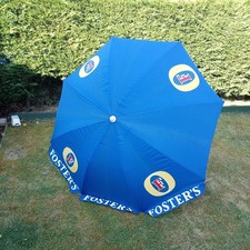 Fosters Parasol / Large Garden Umbrella - 1.8m Pub / BBQ Shade 