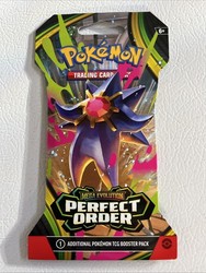 Pokemon TCG Mega Evolution Perfect Order Sleeved Booster Pack