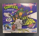 Vintage 1989 Teenage Mutant Ninja Turtles Turtlecycle and bonus Raphael