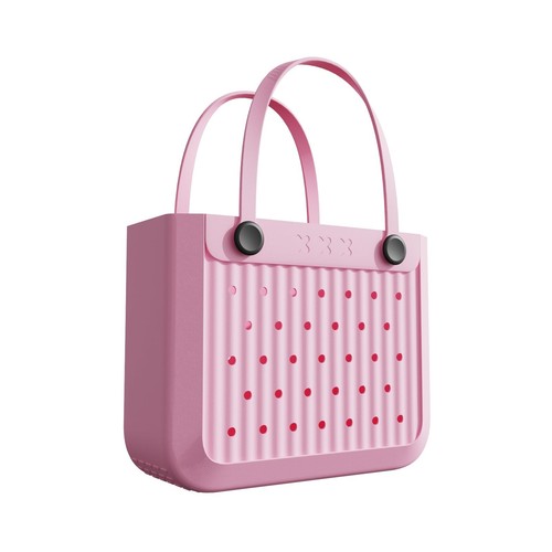 Waterproof EVA Beach Tote Bag,Large Washable Rubber Travel Handbags for Sport...