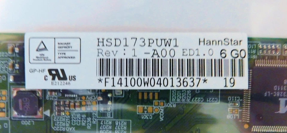 ASUS G73J 17,3" Display Bildschirm HannStar HDS173PUW1 1920x1080~mit Rechnung - Bild 4 von 4