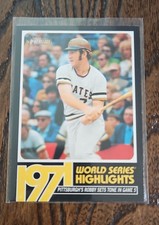 2020Topps Heritage High Number 1971 WorldSeries Highlights Bob Robertson #WSH-10