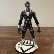 DC Direct Blackest Night Black Lantern Black Flash Figure with stand
