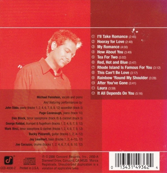 Kleines Michael Feinstein-Paket (2 CDs) + Maynard Ferguson Big Band u.a. - Bild 4 von 4