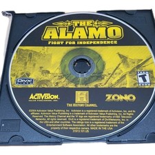 PC Game The History Channel The Alamo Fight For Independence CD Texas Fort War 
