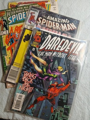 SPIDERMAN, DAREDEVIL - Marvel 4Pack from the '90s